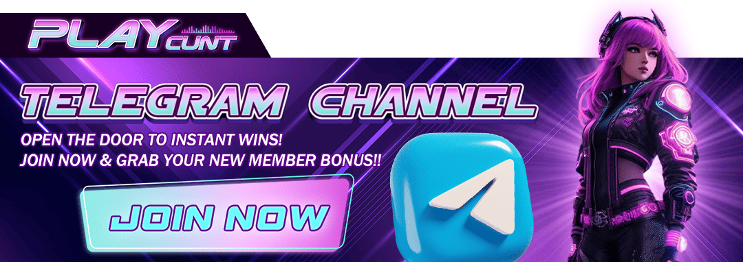 PLAYCUNT Telegram channel